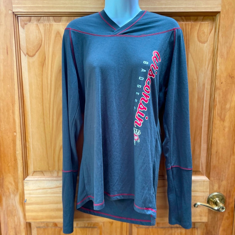 Juniors Wisconsin. Badgers cotton hoodie